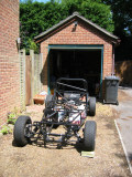 Rolling chassis front view