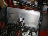 Rear bulkhead panel