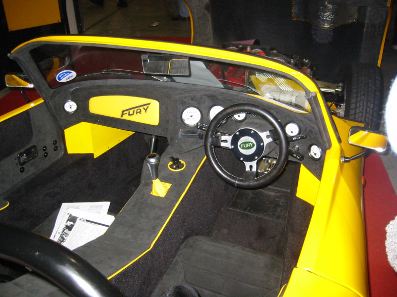 Fisher Fury cockpit